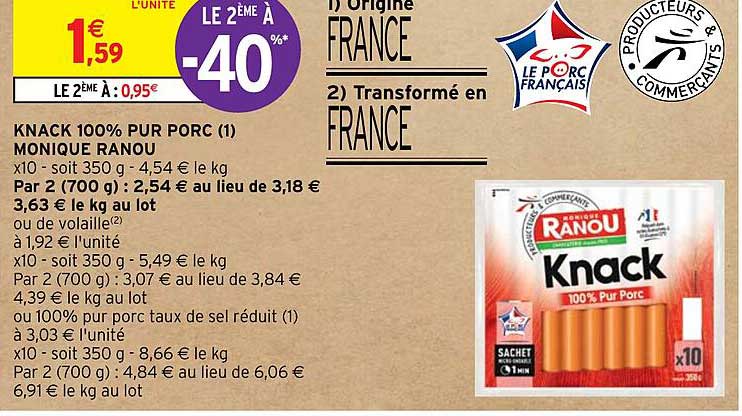 knack 100% pur porc monique ranou