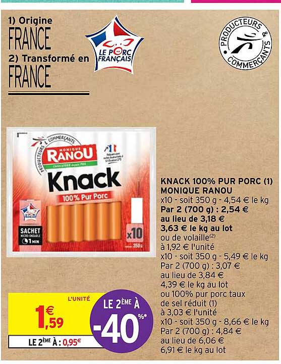 knack 100% pur porc monique ranou