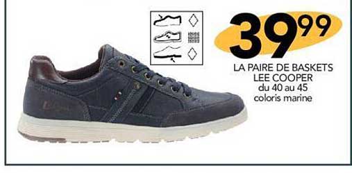 La Paire De Baskets Lee Cooper