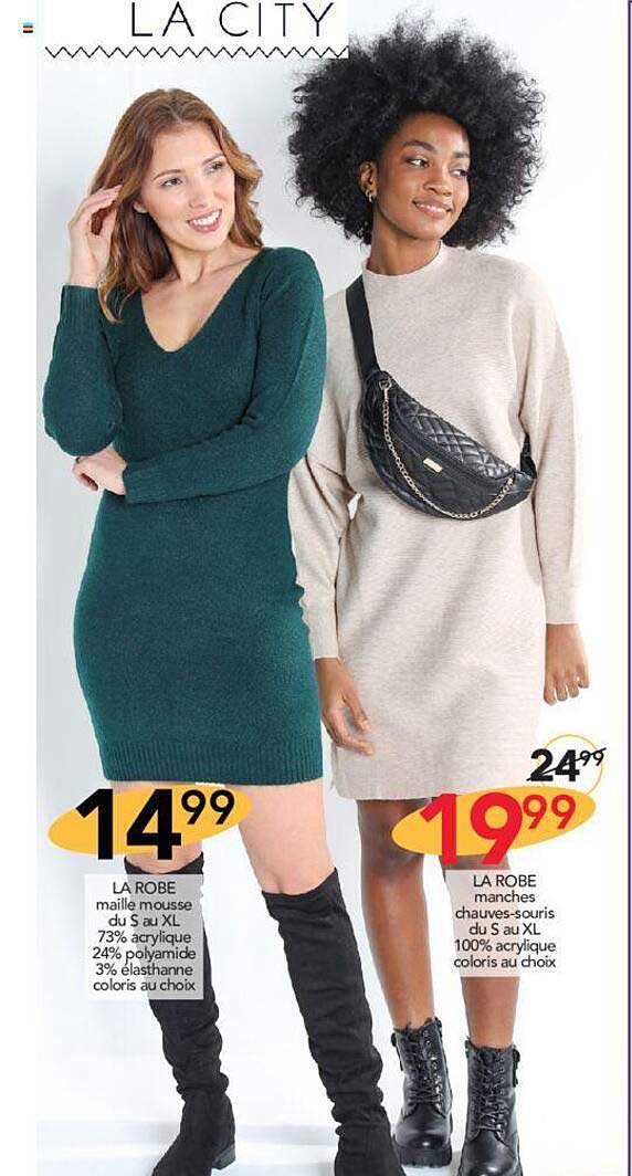 la robe maille mousse, la robe manches chauves-souris