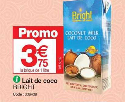 lait de coco bright