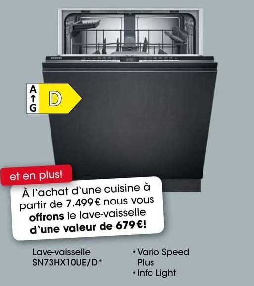 lave-vaisselle SN73HX10UE/D