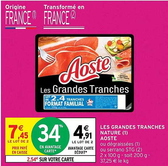 les grandes tranches nature aoste