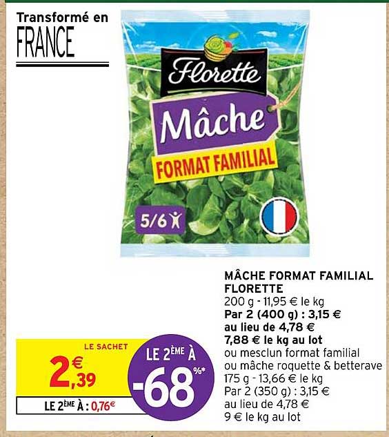 mache format familial florette