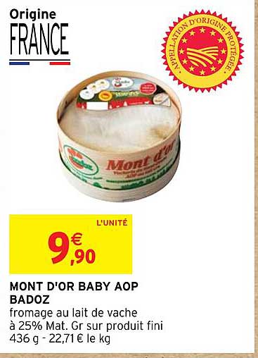 Mont D'or Baby Oap Badoz
