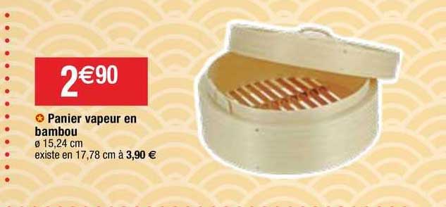 Panier Vapeur En Bambou