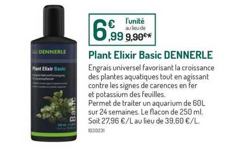 plant elixir basic dennerle