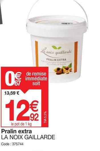 pralin extra la noix gaillarde