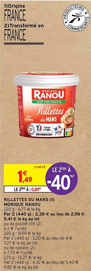 rillettes du mans monique ranou