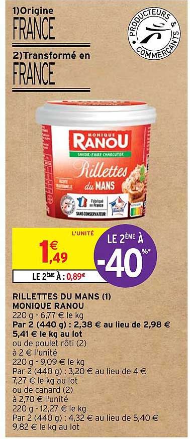 rillettes du mans monique ranou