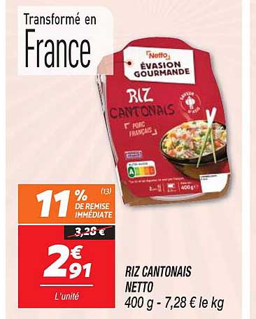 riz cantonais netto
