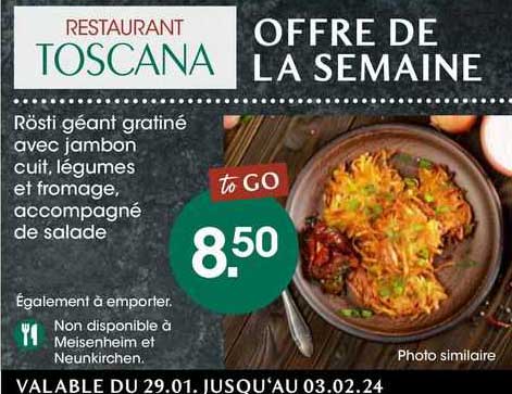 Rösti Géant Gratiné Avec Jambon Cuit, Légumes Et Fromage