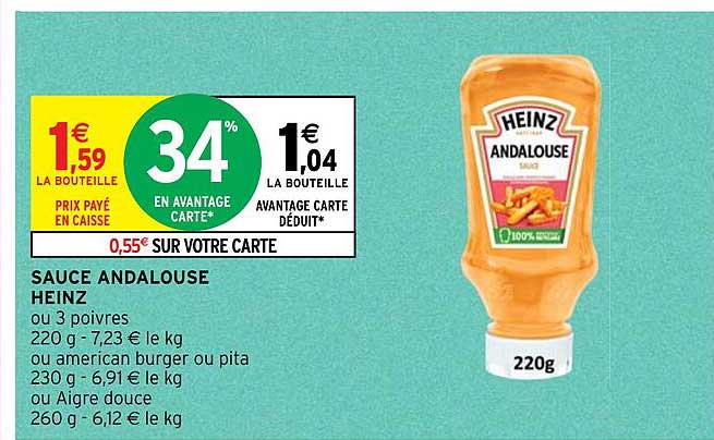 sauce andalouse heinz