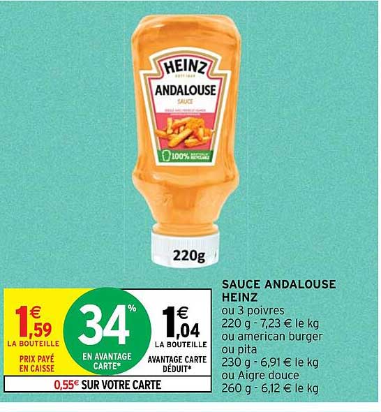 Sauce Andalouse Heinz