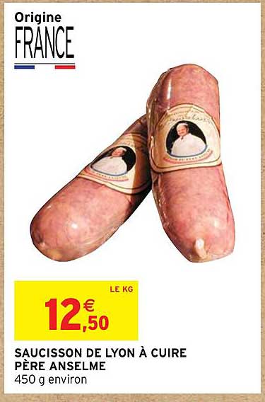 saucisson de lyon à cuire père anselme