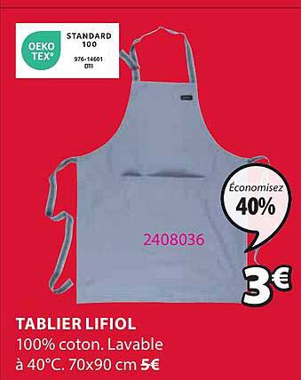 Tablier Lifiol