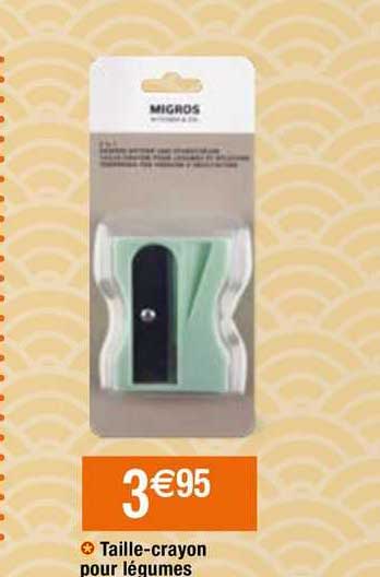 taille-crayon pour légumes