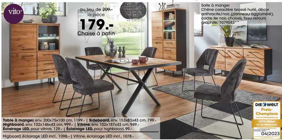 vito salle à manger