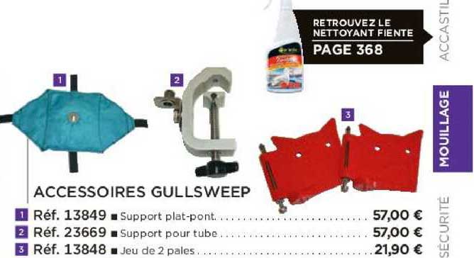 accessoires gullsweep