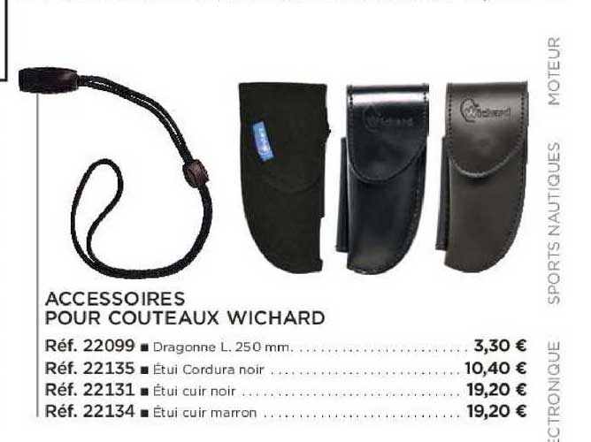 accessoires pour couteaux wichard