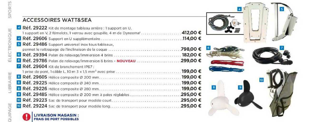 accessoires watt&sea