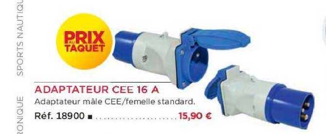 adaptateur cee 16 a
