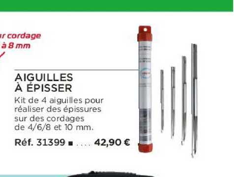 aiguilles à épisser