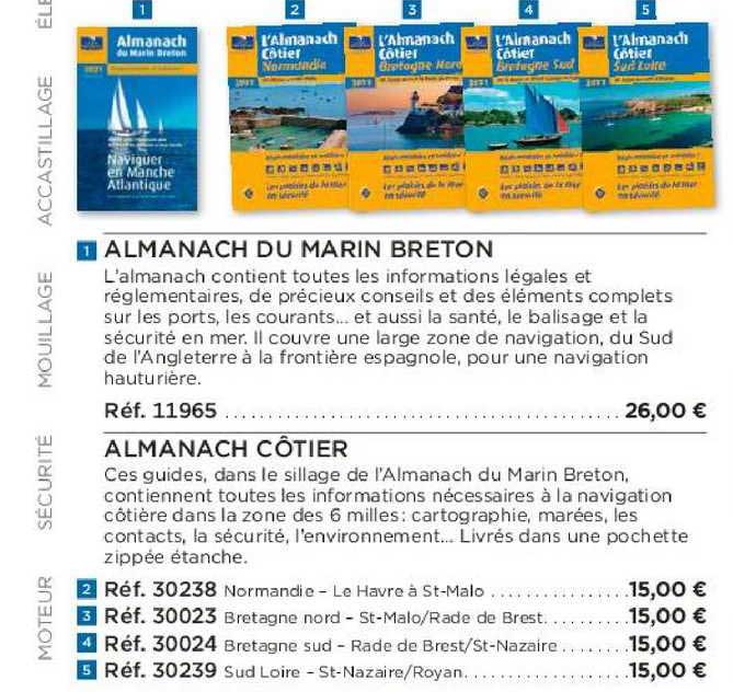 almanach du marin breton almanach côtier