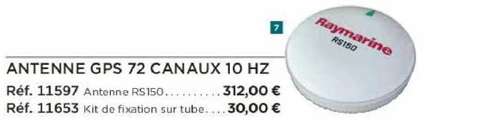 antenne gps 72 canaux 10 hz