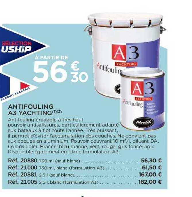 antifouling a3 yachting