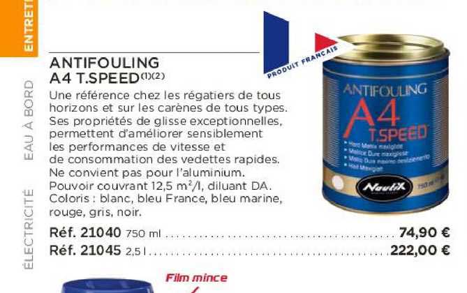 antifouling a4 t.speed