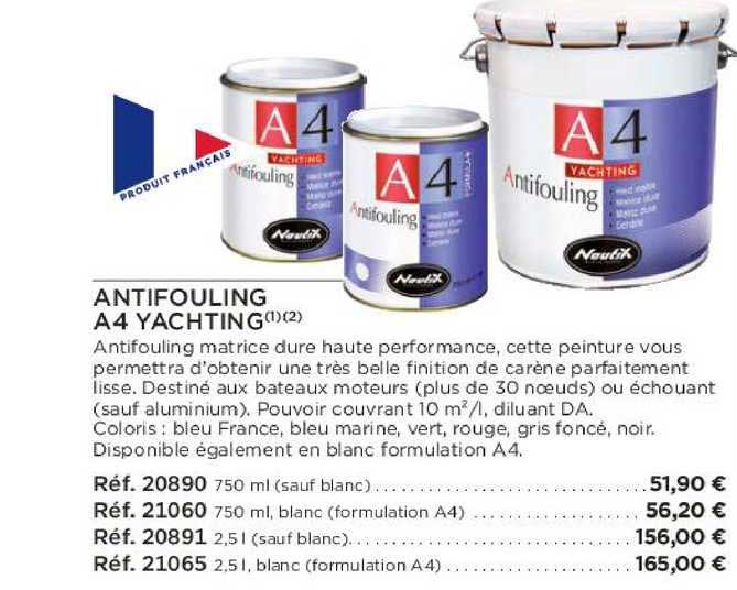 antifouling a4 yachting