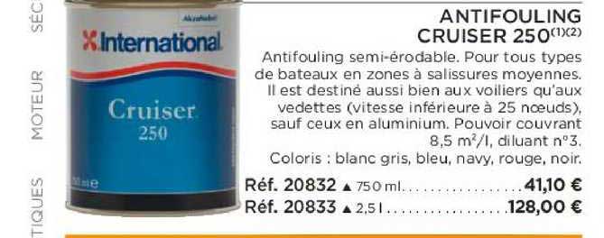 antifouling cruiser 250