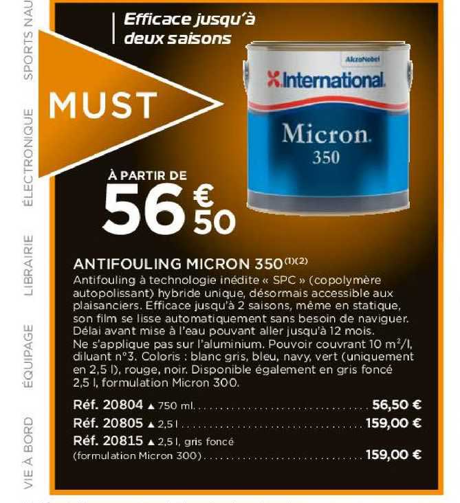antifouling micron 350