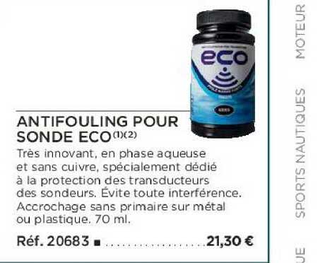 antifouling pour sonde eco