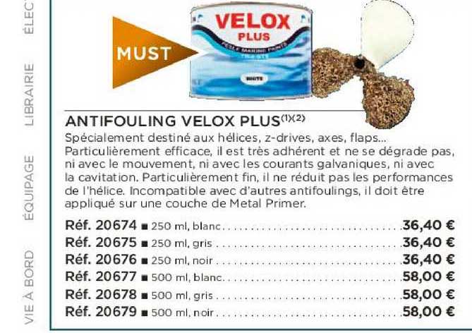 antifouling velox plus