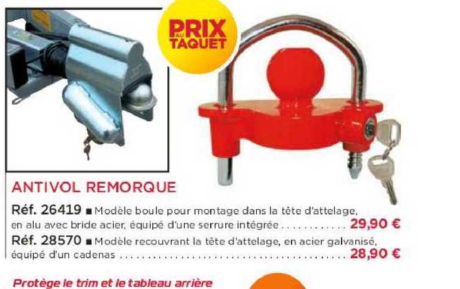 Antivol Remorque