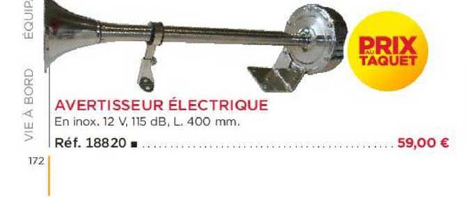 avertisseur électrique