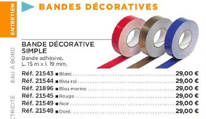 bande décorative simple