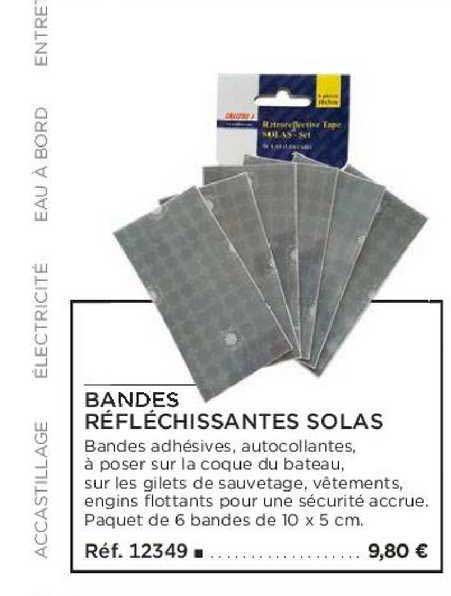 bandes réfléchissantes solas