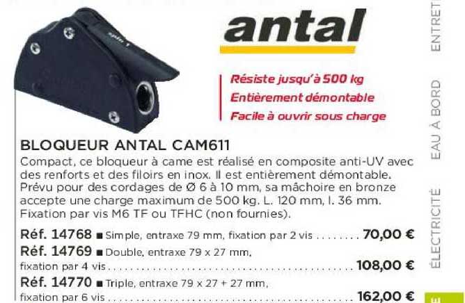 bloqueur antal cam611