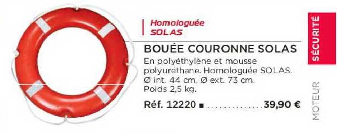 bouée couronne solas