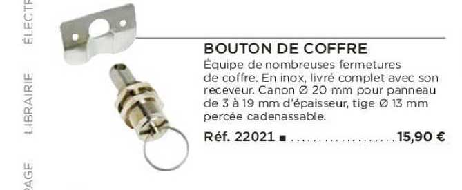 Bouton De Coffre