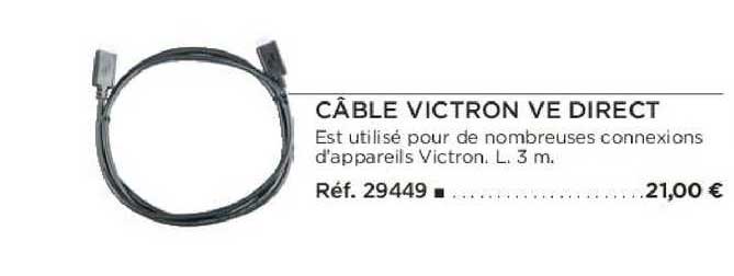câble victron ve direct