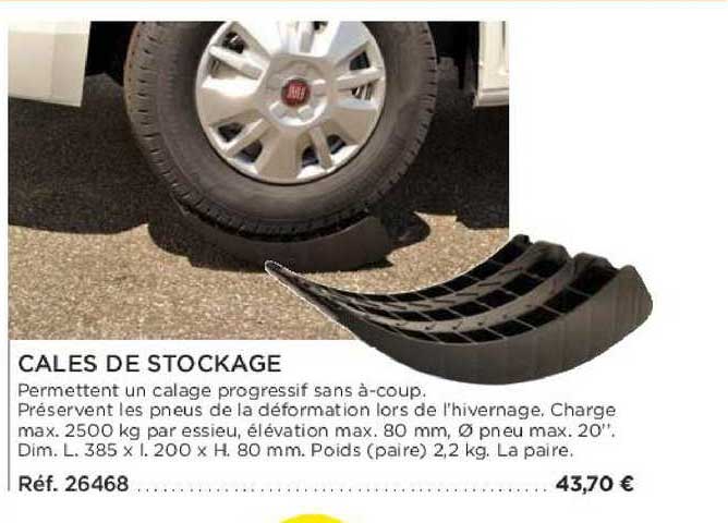 cales de stockage