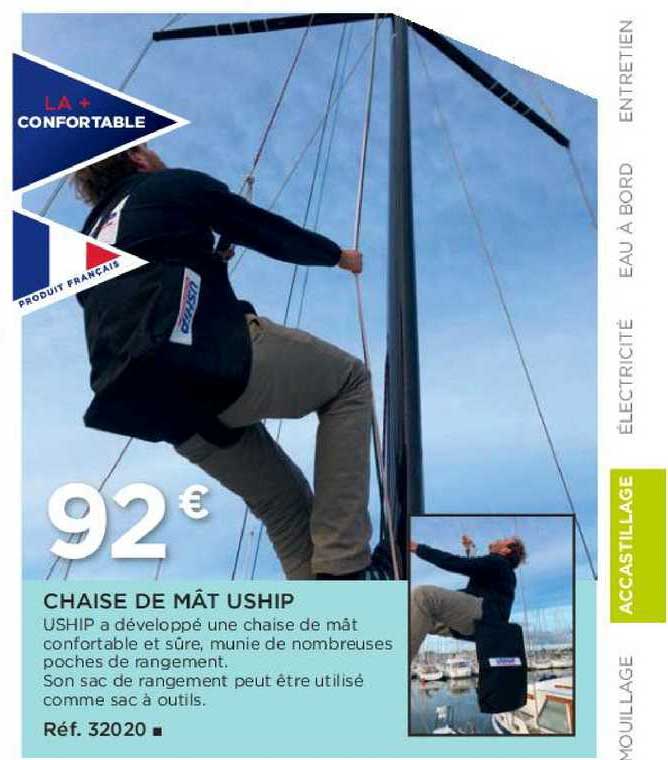 chaise de mât uship