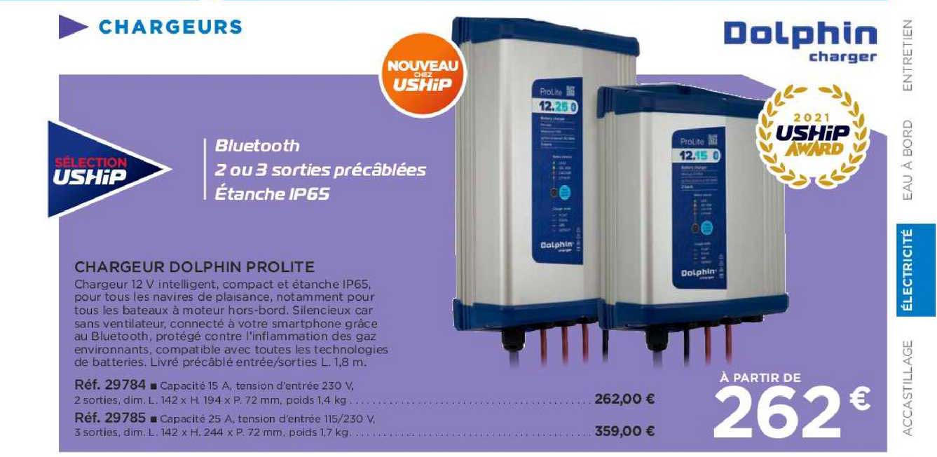 Chargeur Dolphin Prolite
