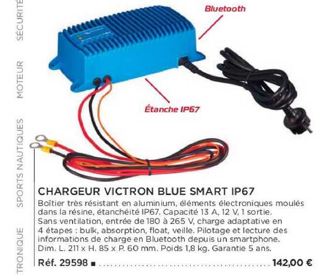 chargeur victron blue smart ip67