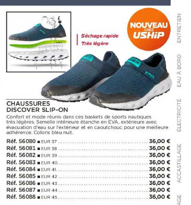 chaussures discover slip-on