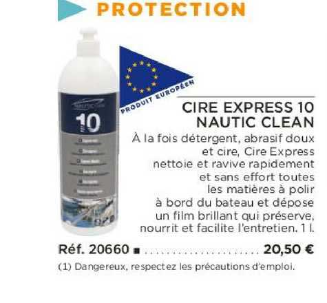 cire express 10 nautic clean